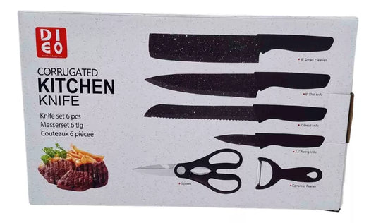 Kit Set De Cuchillos Cocina