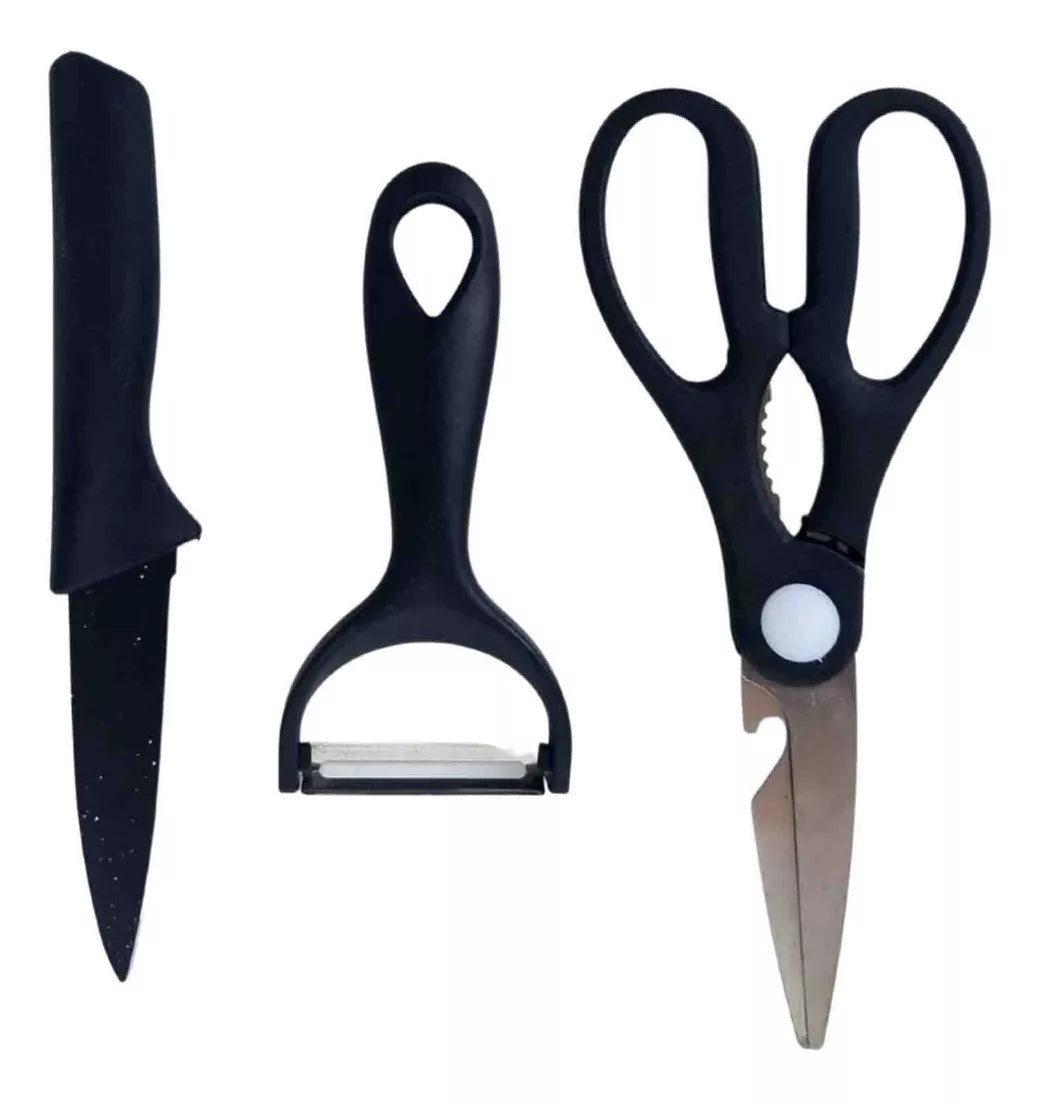 Kit Set De Cuchillos Cocina