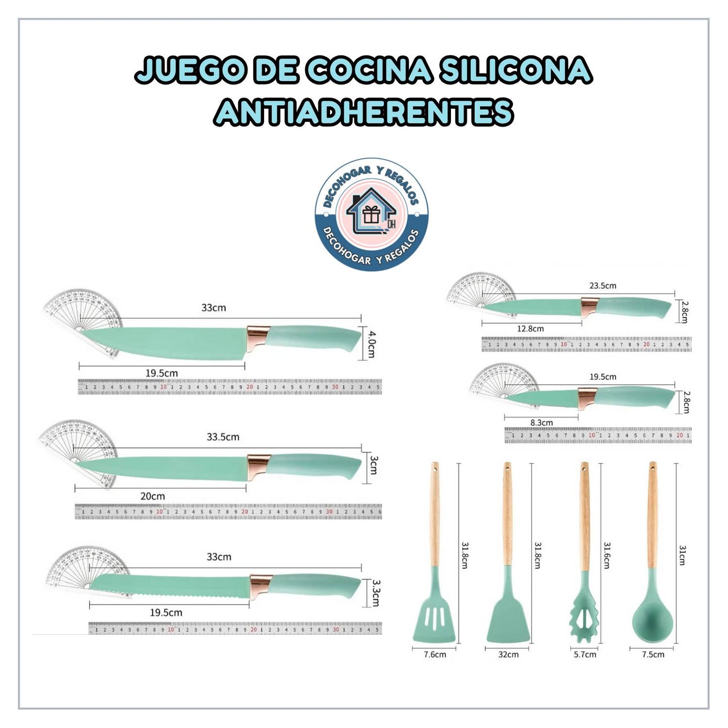 Set De Utensilios Juego De Cocina